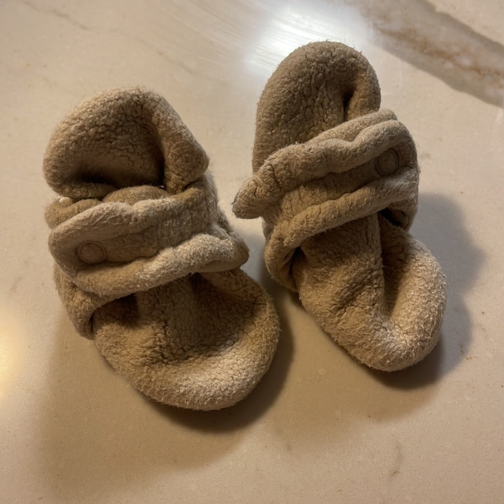 Zutano Baby 3 Months Cozy Fleece Booties